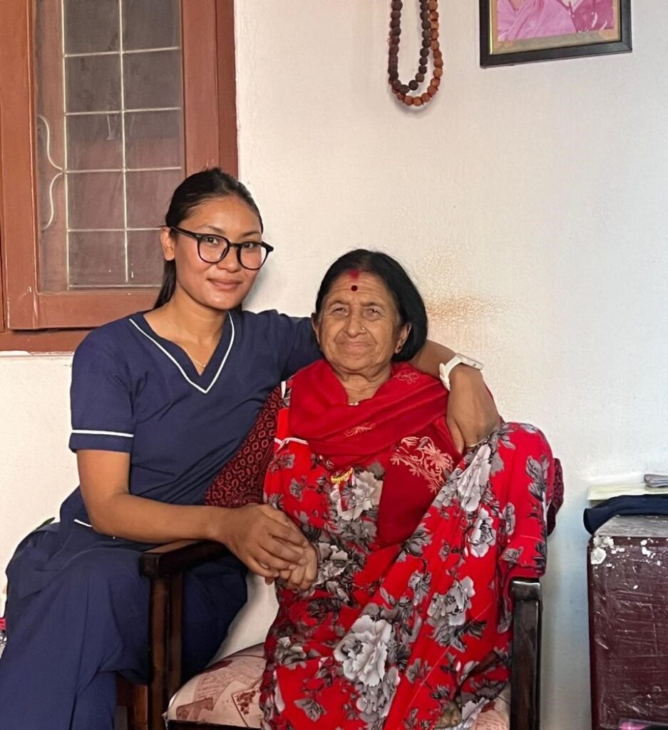 caregiver smile impower